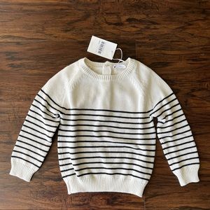 Jamie Kay Stripe Knit - Oatmeal Marle